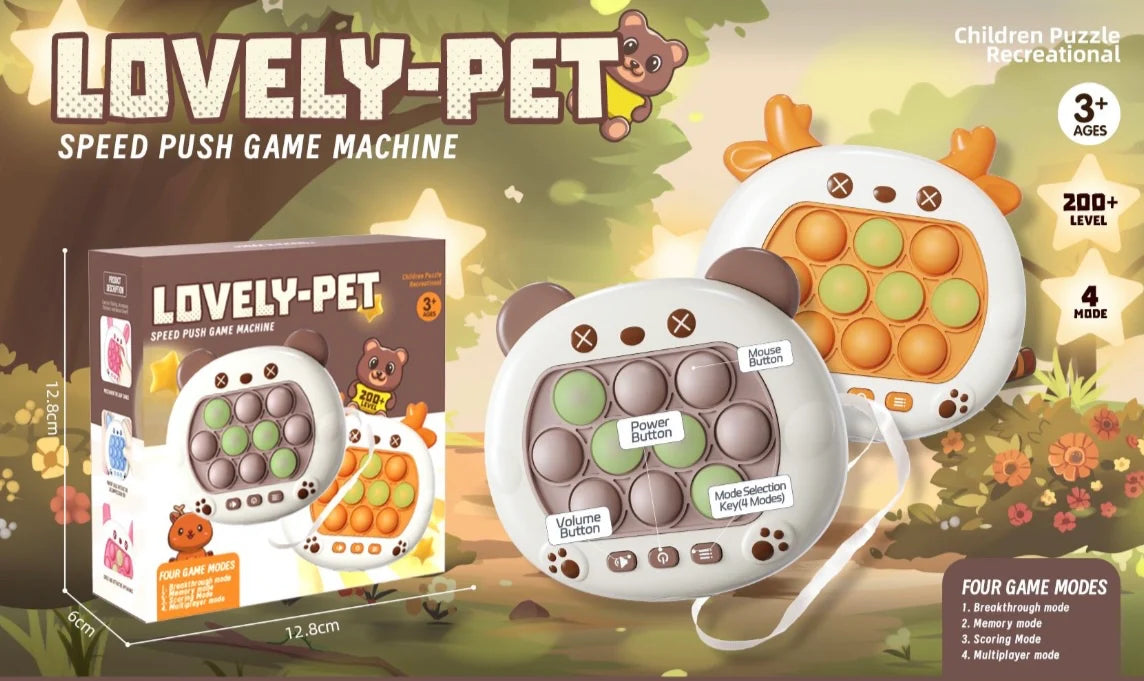 PREORDER - Fast Push Pop It Gamer - 10/21 CLOSING