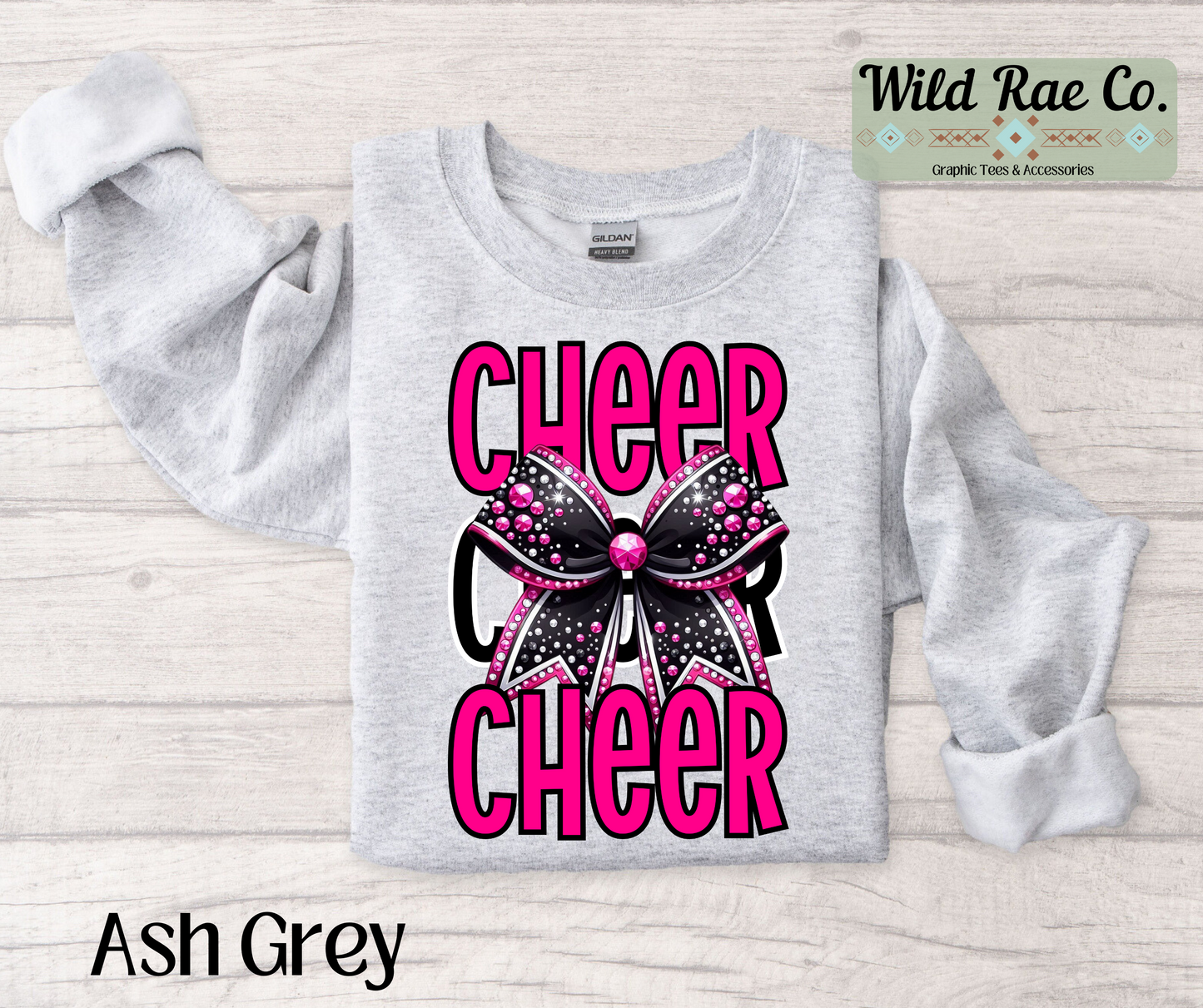 Cheer Bling - Black & Pink