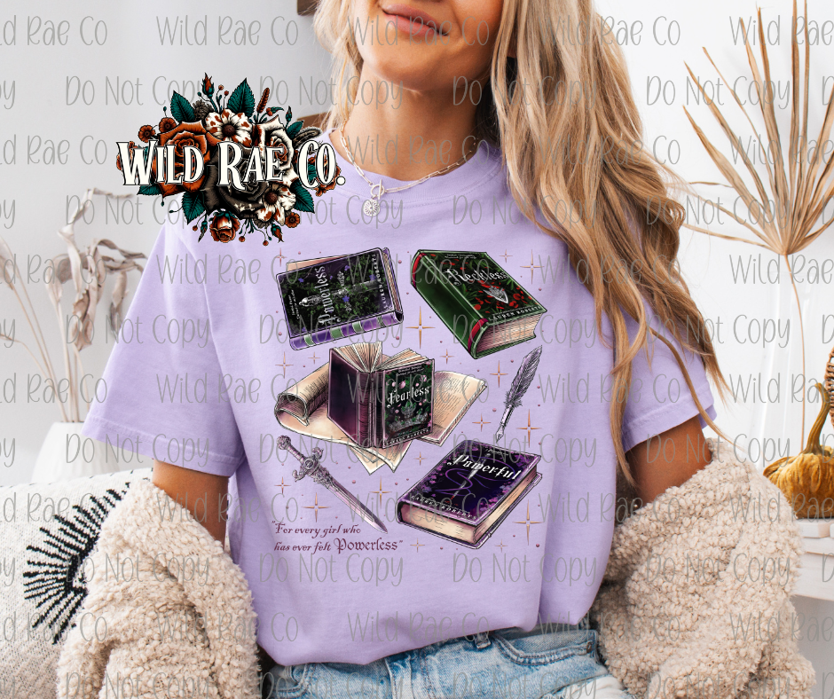 POWERLESS COVERS | BOOK LOVERS