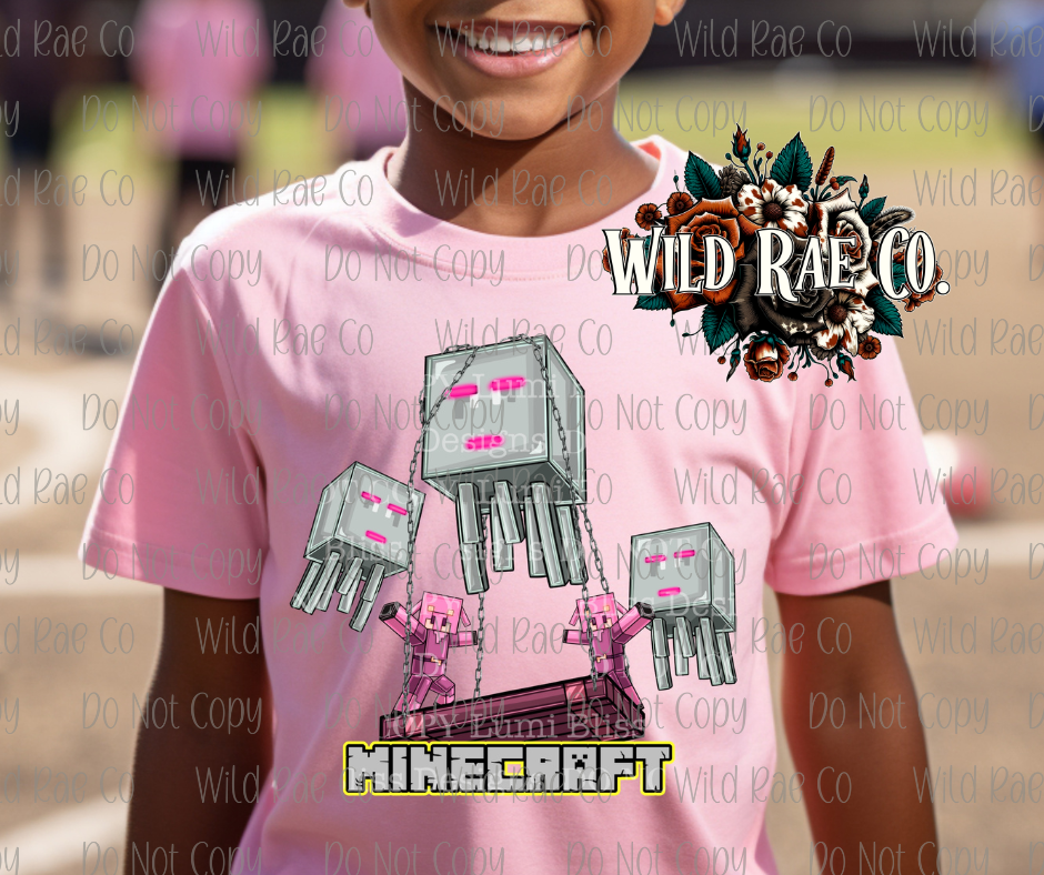 GHAST PINK | MINECRAFT COLLECTION