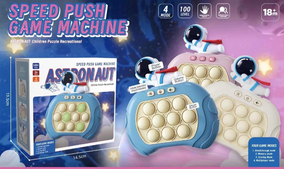 PREORDER - Fast Push Pop It Gamer - 10/21 CLOSING