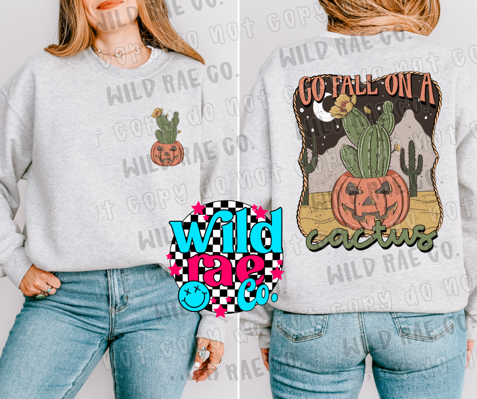 GO FALL ON A CACTUS | HALLOWEEN