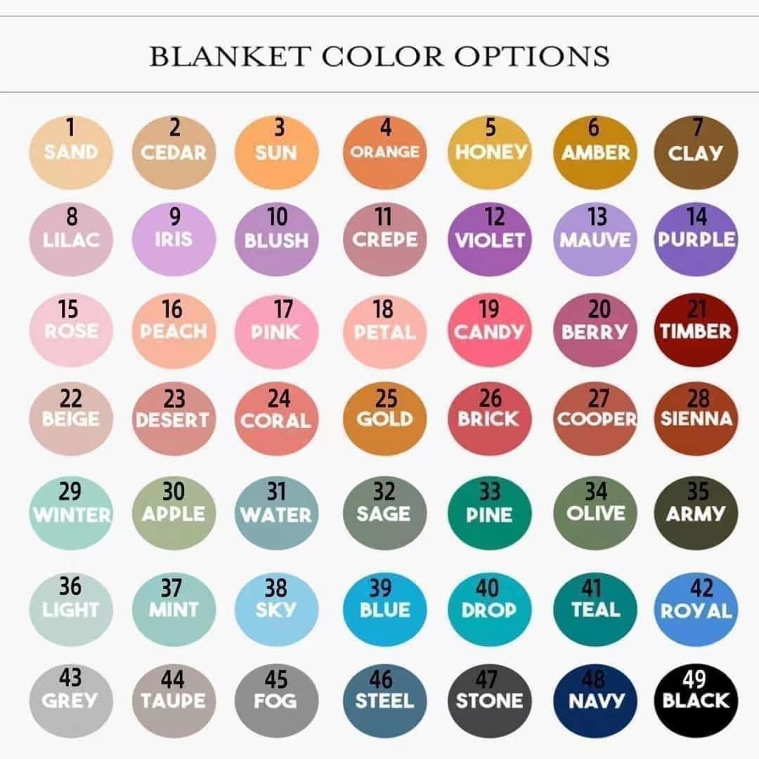 CUSTOM PLUSH BLANKETS | PRE-ORDER | CLOSE SUNDAYS