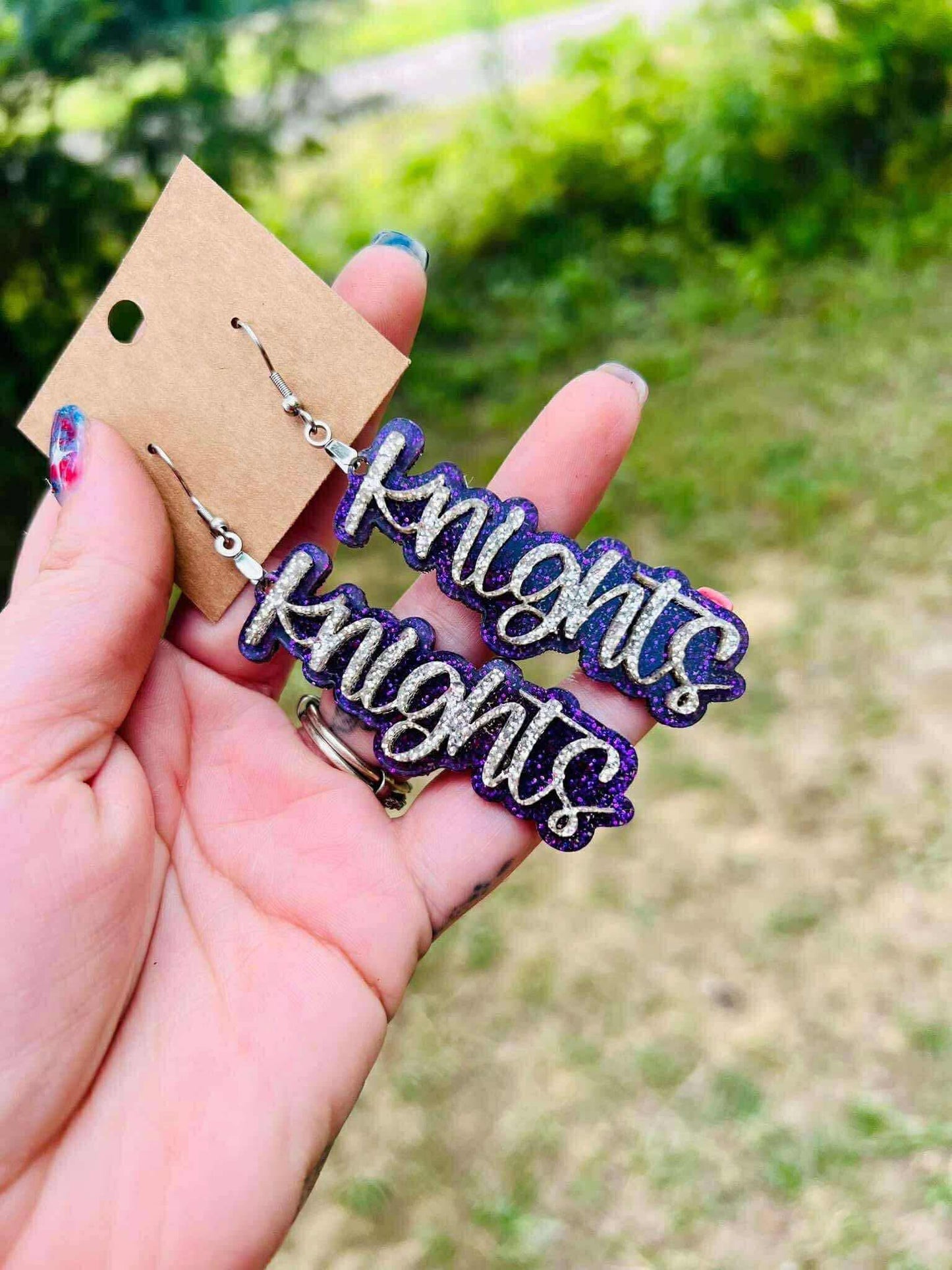 Custom Mascot Earrings | Close Sundays