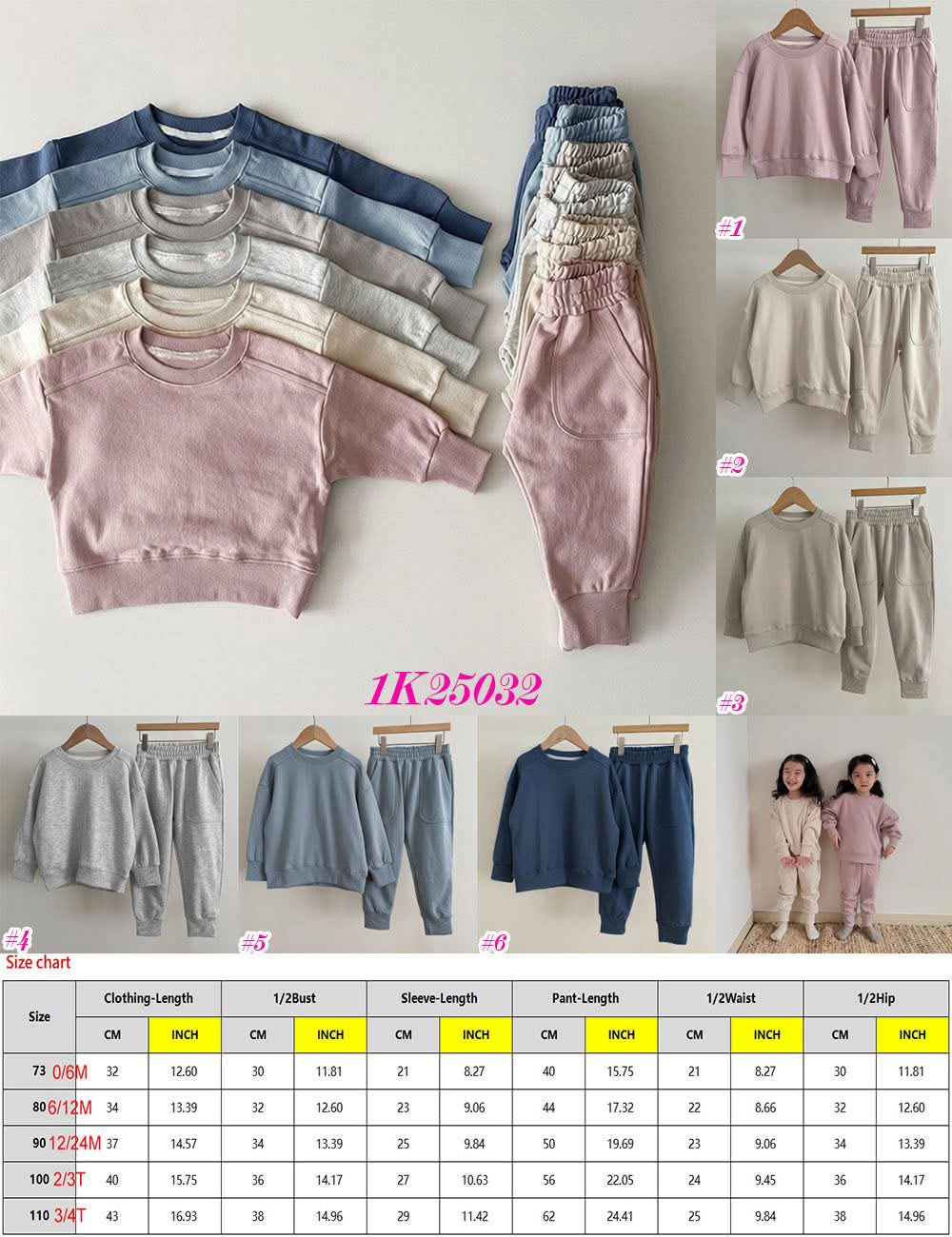 Kids Crewneck + Jogger Set | Closes Sundays