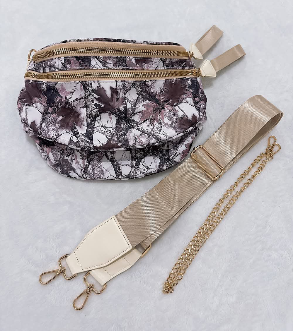 Camo Oversize Bum Bag