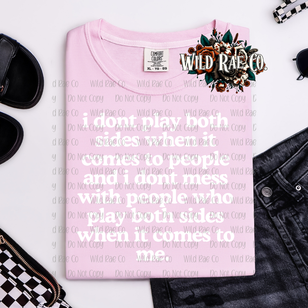I DONT PLAY | FERAL WORDS