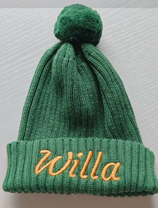 Custom Embroidered Name Beanies