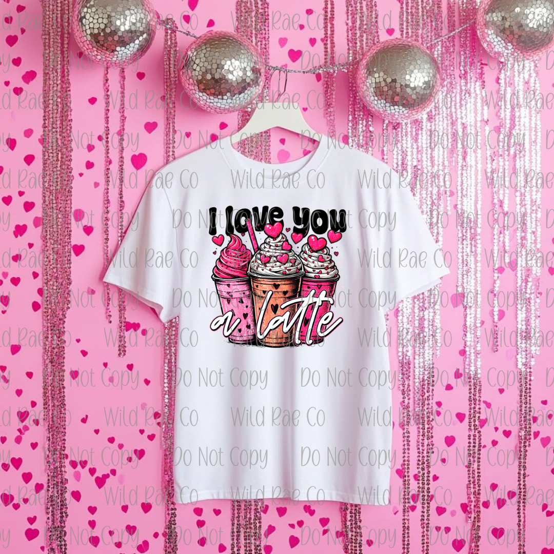 I LOVE YOU A LATTE