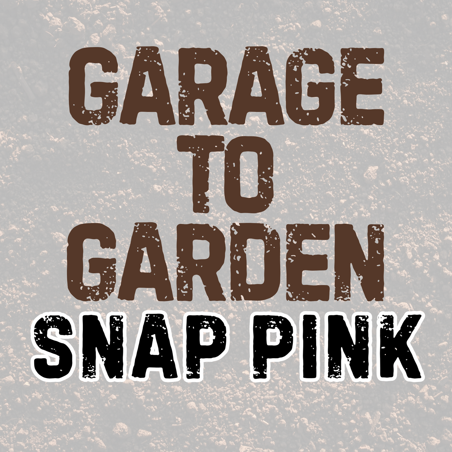 SNAP PINK | GARAGE TO GARDEN