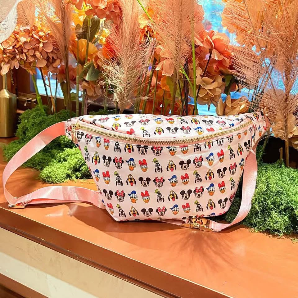 CHARACTER PRINTED JUMBO FANNY PACK | PRE-ORDER | CLOSE SUNDAY