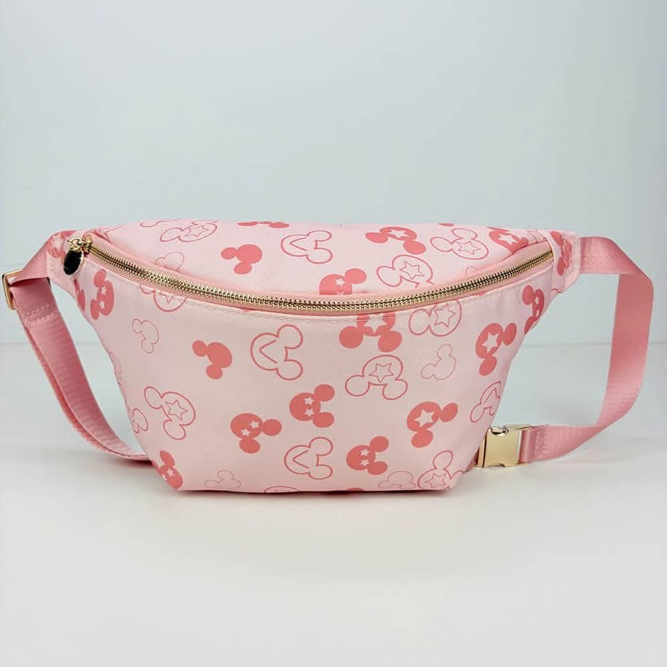 CHARACTER PRINTED JUMBO FANNY PACK | PRE-ORDER | CLOSE SUNDAY