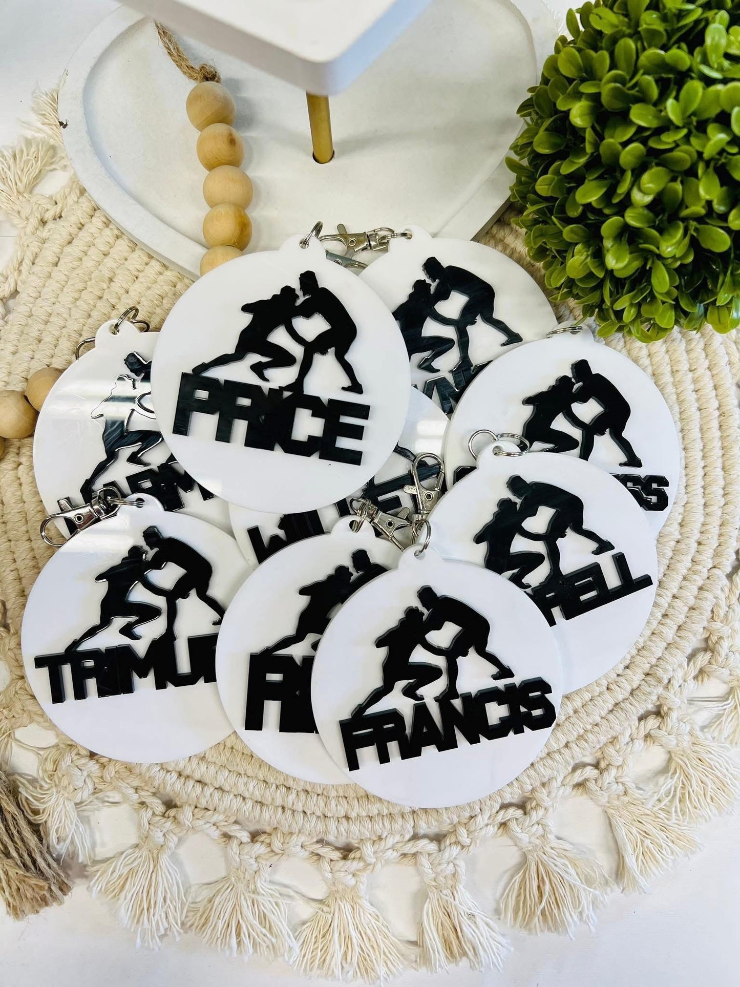CUSTOM SPORTS BAG TAG