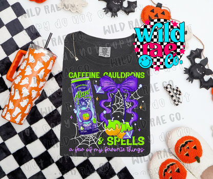 CAFFEINE CAULDRONS + SPELLS | HALLOWEEN