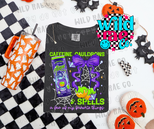 CAFFEINE CAULDRONS + SPELLS | HALLOWEEN