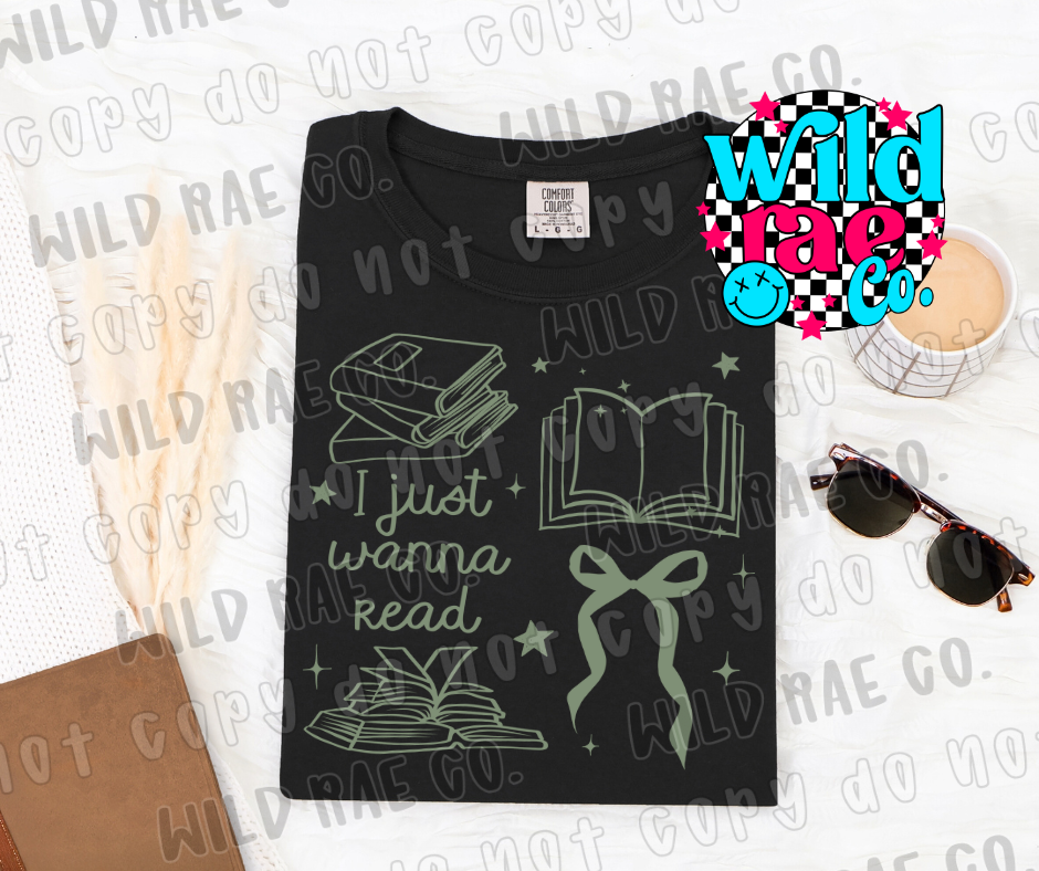 JUST WANNA READ [GREEN]