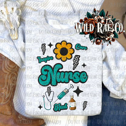 FAUX NURSE PATCH