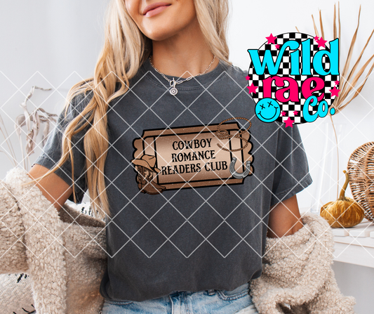 COWBOY ROMANCE READERS CLUB
