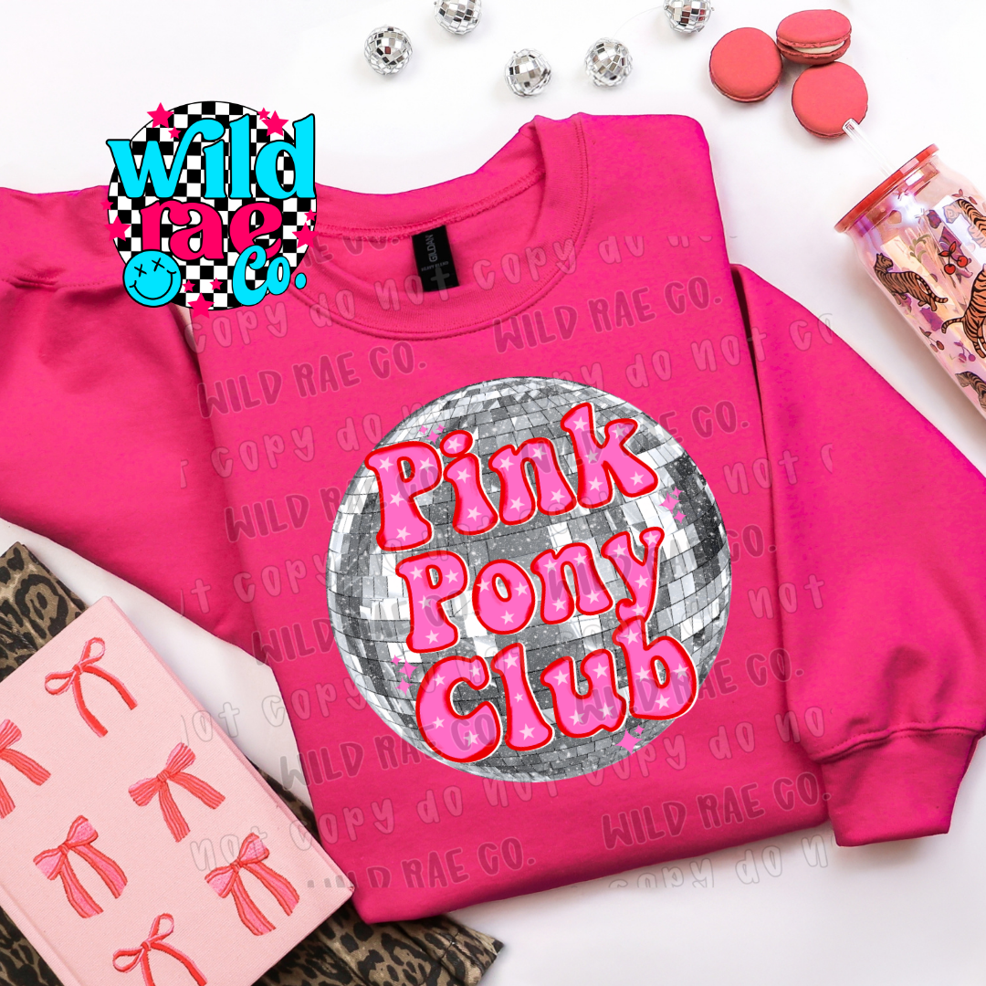 DISCO PINK PONY CLUB