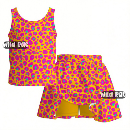 Custom Athletic Tank + Skort Set