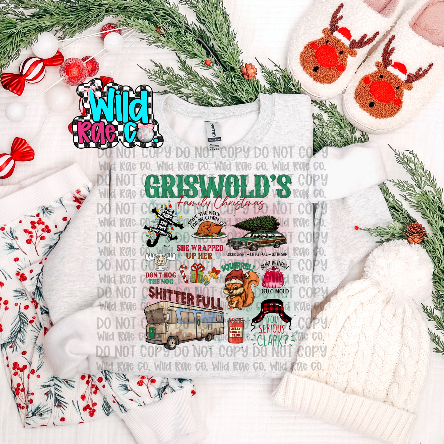 Family Christmas Collage