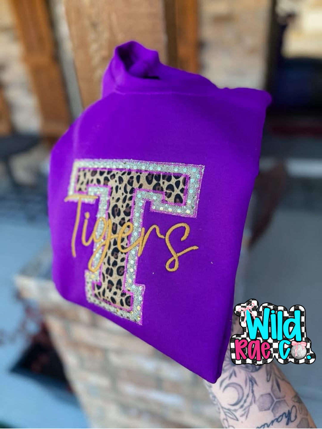 Cheetah + Sequin Glitter Mascots