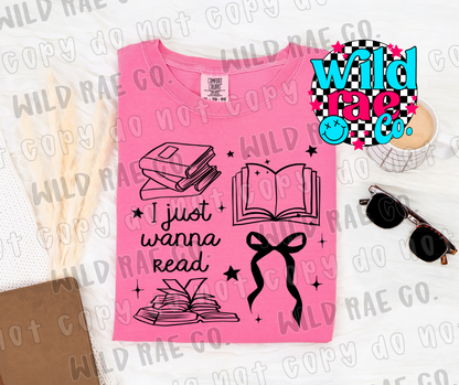 JUST WANNA READ [BLACK]