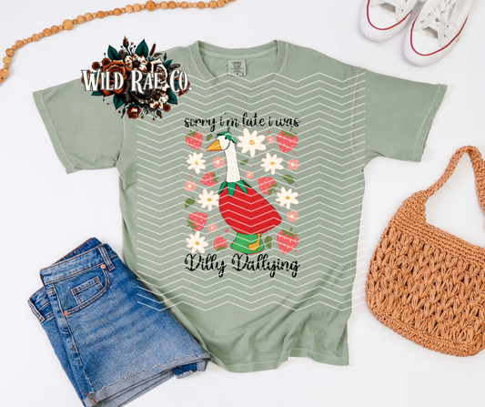 DILLY DALLYING STRAWBERRY | SILLY GOOSE