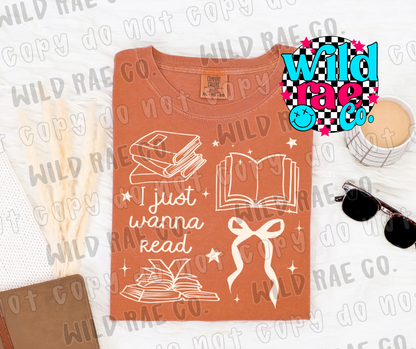 JUST WANNA READ [WHITE]