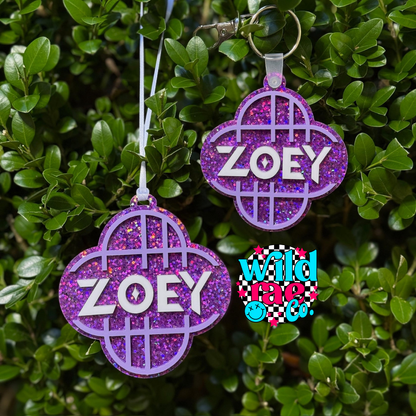 Hunters Ornament / Keychain | Closes Sundays | TAT 20 Business Days