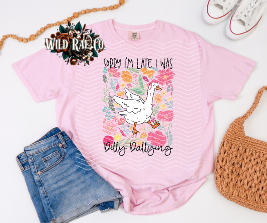 DILLY DALLYING FLORAL | SILLY GOOSE