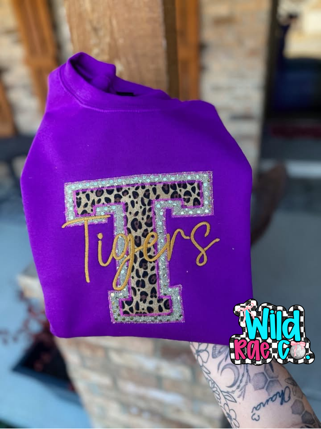 Cheetah + Sequin Glitter Mascots