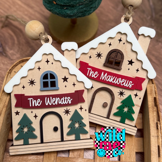 Family Cottage Ornament | Close Sundays | TAT 20 Business Days