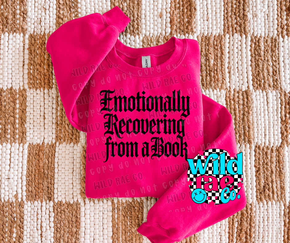 EMOTIONALLY RECOVERING FROM A BOOK