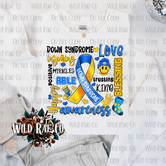 DOWN SYNDROME COLLAGE