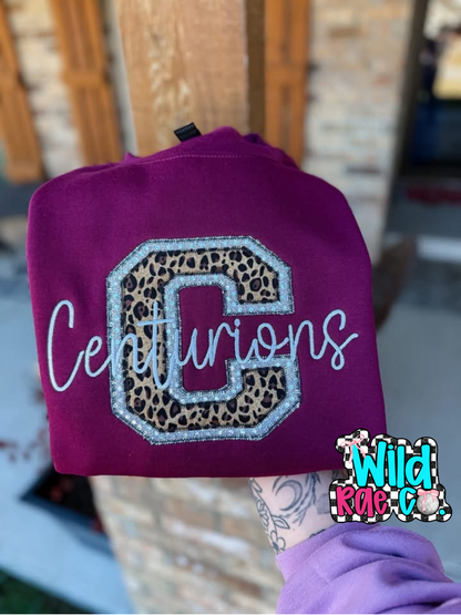 Cheetah + Sequin Glitter Mascots