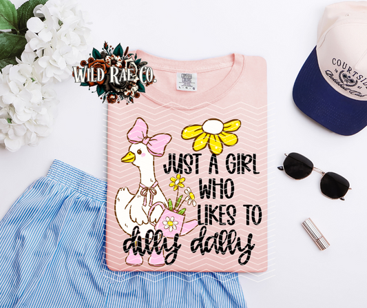 JUST A GIRL | SILLY GOOSE