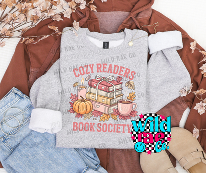 COZY READERS BOOK SOCIETY