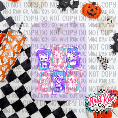 HK Spooky Tarot Cards