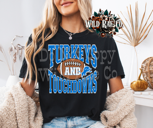 DETROIT TURKEYS + TOUCHDOWNS