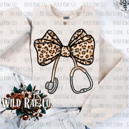 LEOPARD BOW