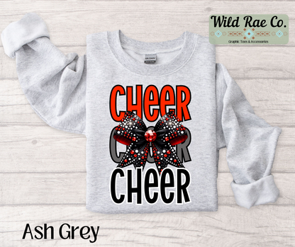 Cheer Bling - Red & Black