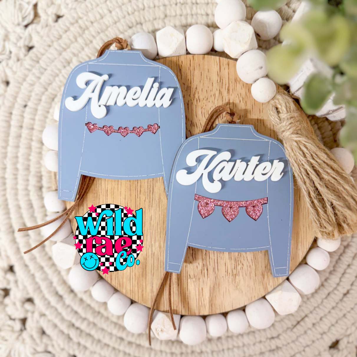 TS Jacket Ornament / Bag Tag | Closes Sundays | TAT 15-20 Business Days