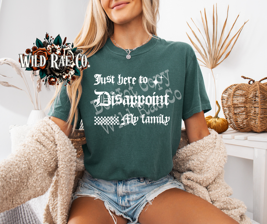 Disappointment