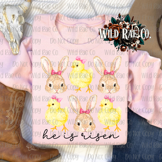 HE IS RISEN DUCK + BUNNY | FAITH COLLECTION