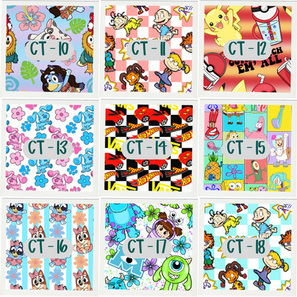 CAR COASTERS : CARTOON