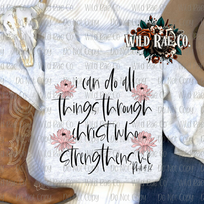 I CAN DO ALL THINGS | FAITH COLLECTION