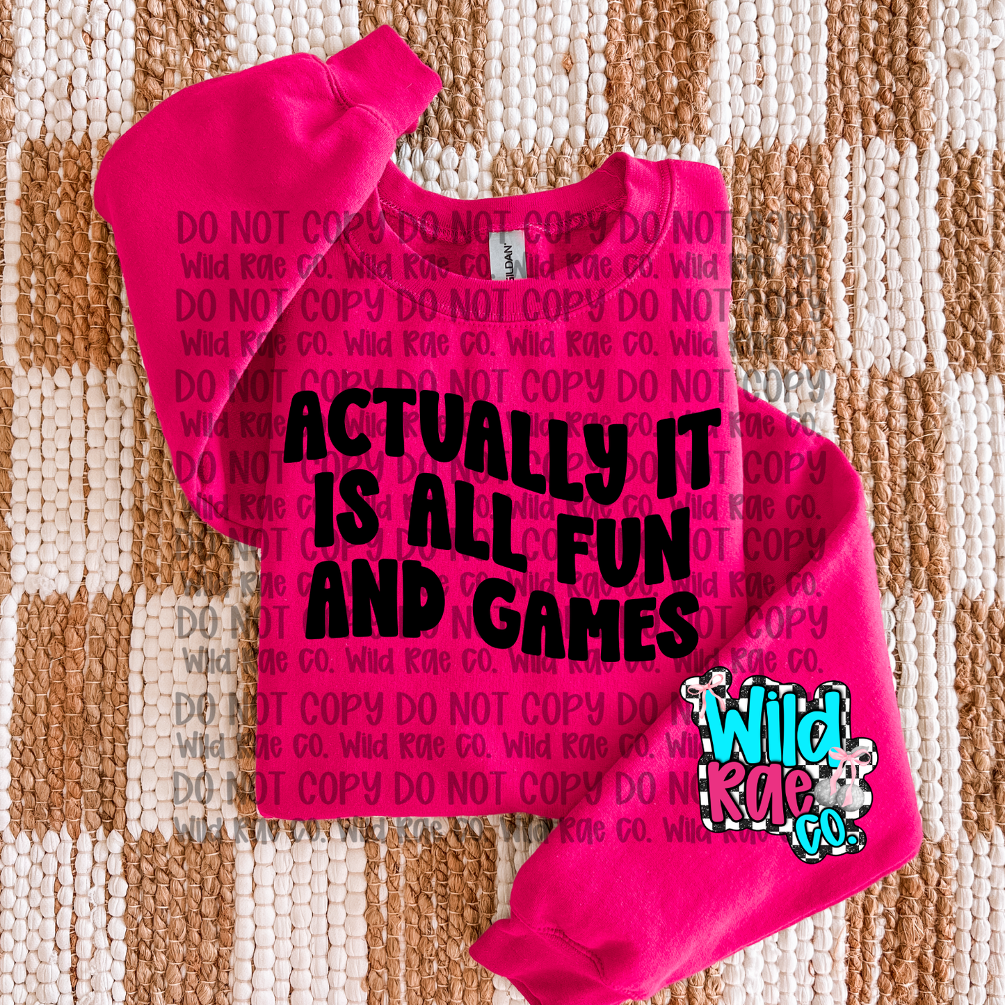 Actually it is all fun and games