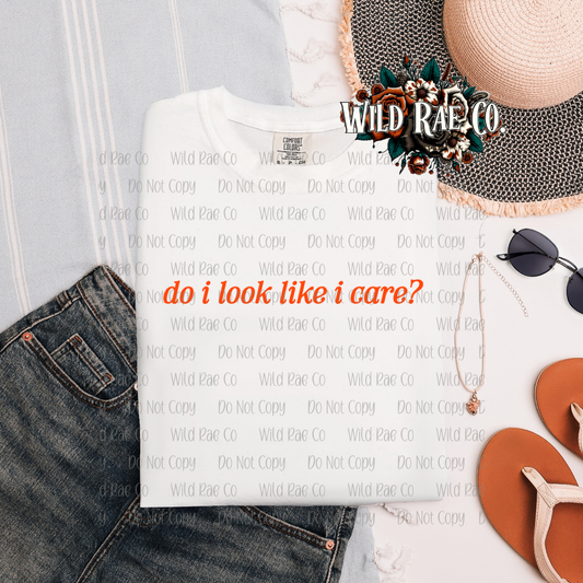 DO I LOOK LIKE I CARE | FERAL WORDS