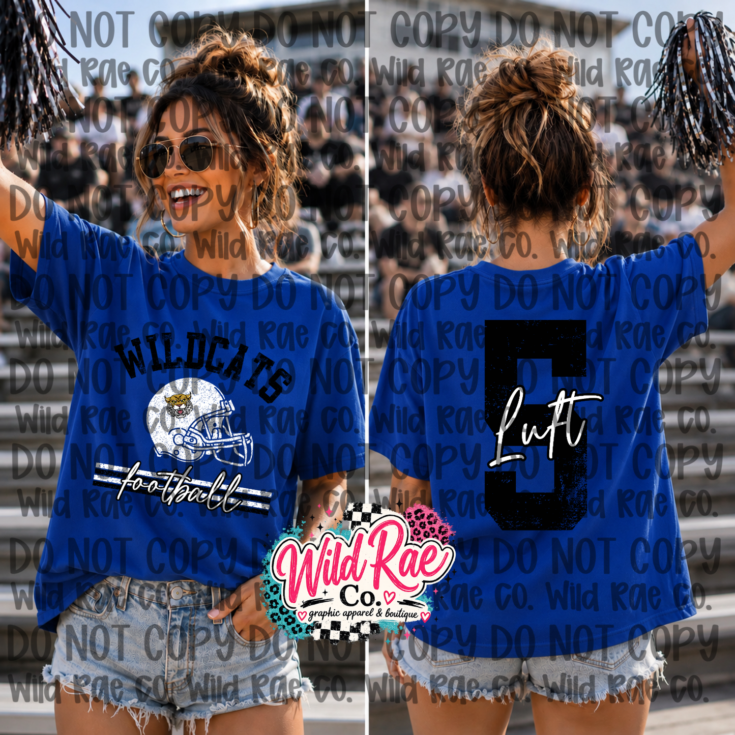 Wildcats Vintage Football